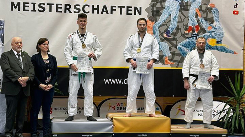 Pascal Bothe Deutscher Meister 2023 im Ju-Jutsu Fighting