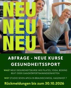 Gesundheitssport Abfrage